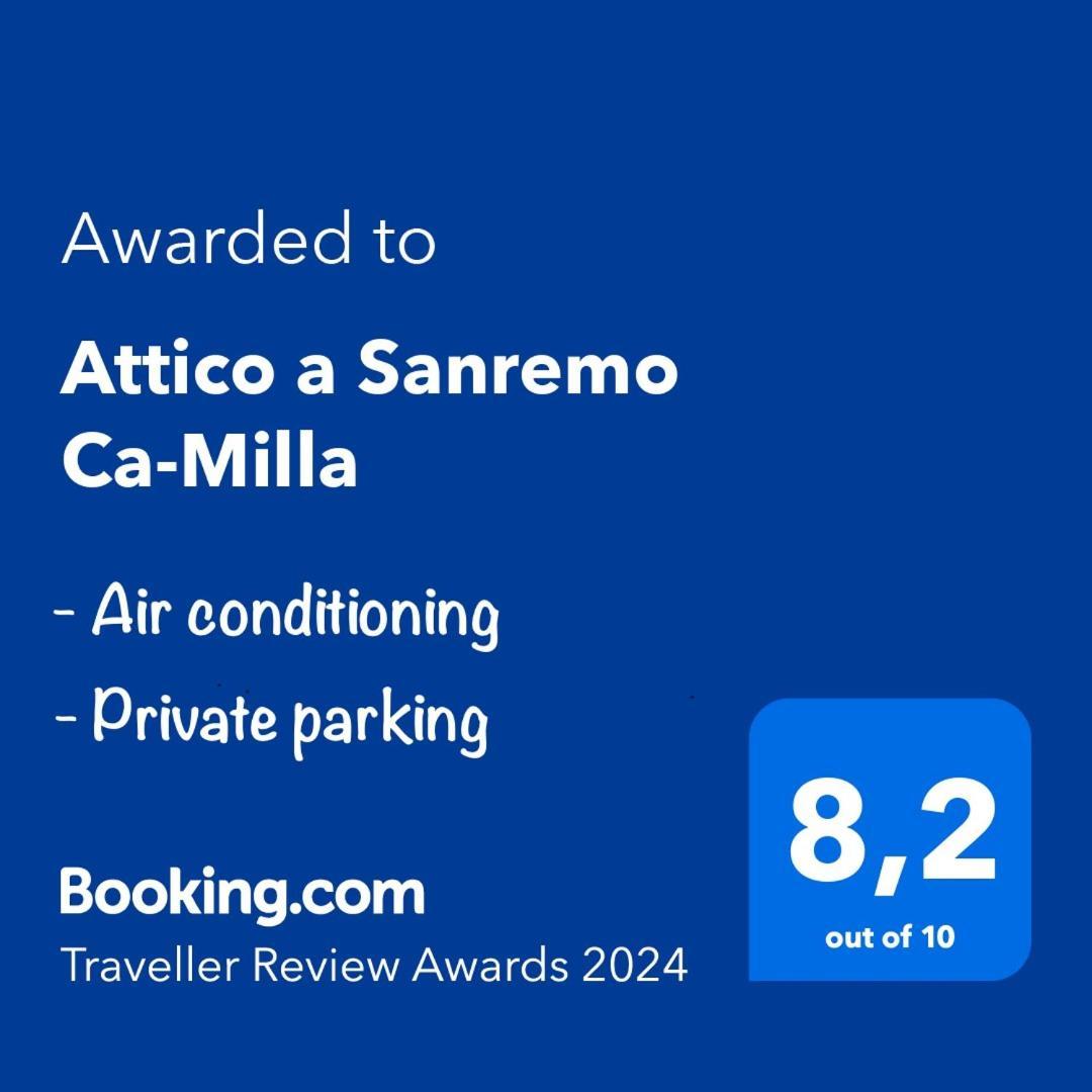 Ca-Milla Con Parcheggio Privato Apartment Sanremo Exterior foto